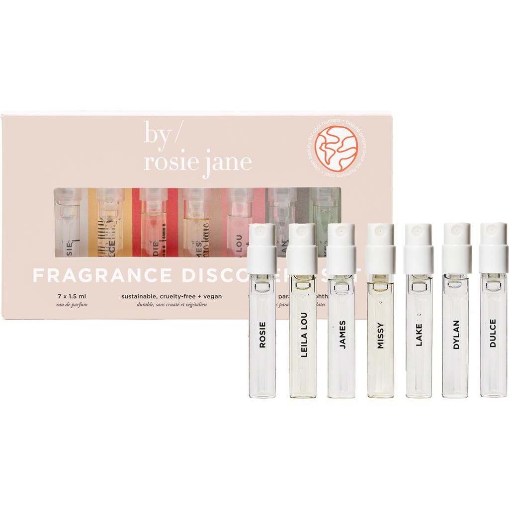 By Rosie Jane Fragrance Discovery Set $25 Value In Transparent