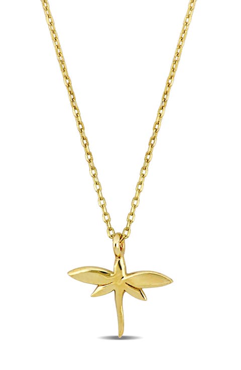 Dragonfly Pendant Necklace