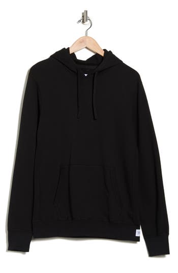 Reigning Champ Lightweight Terry Pullover Hoodie In Black