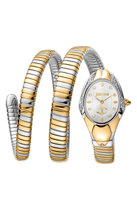 Snake Bracelet Watch, 22mm x 35mm