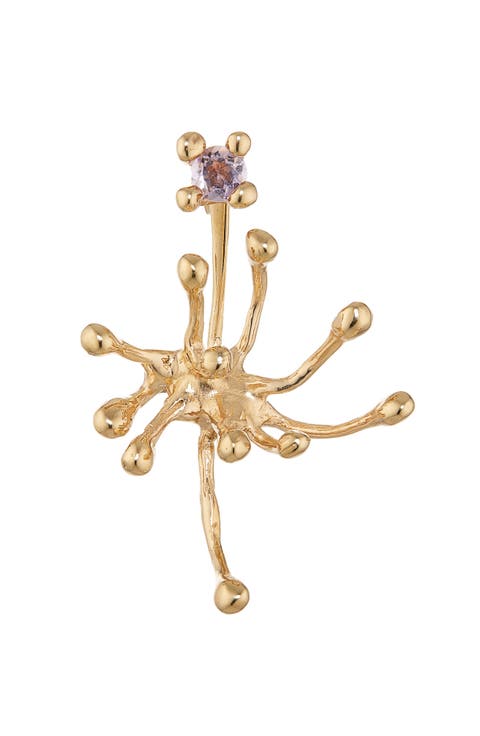 Spora Amethyst Drop Earring