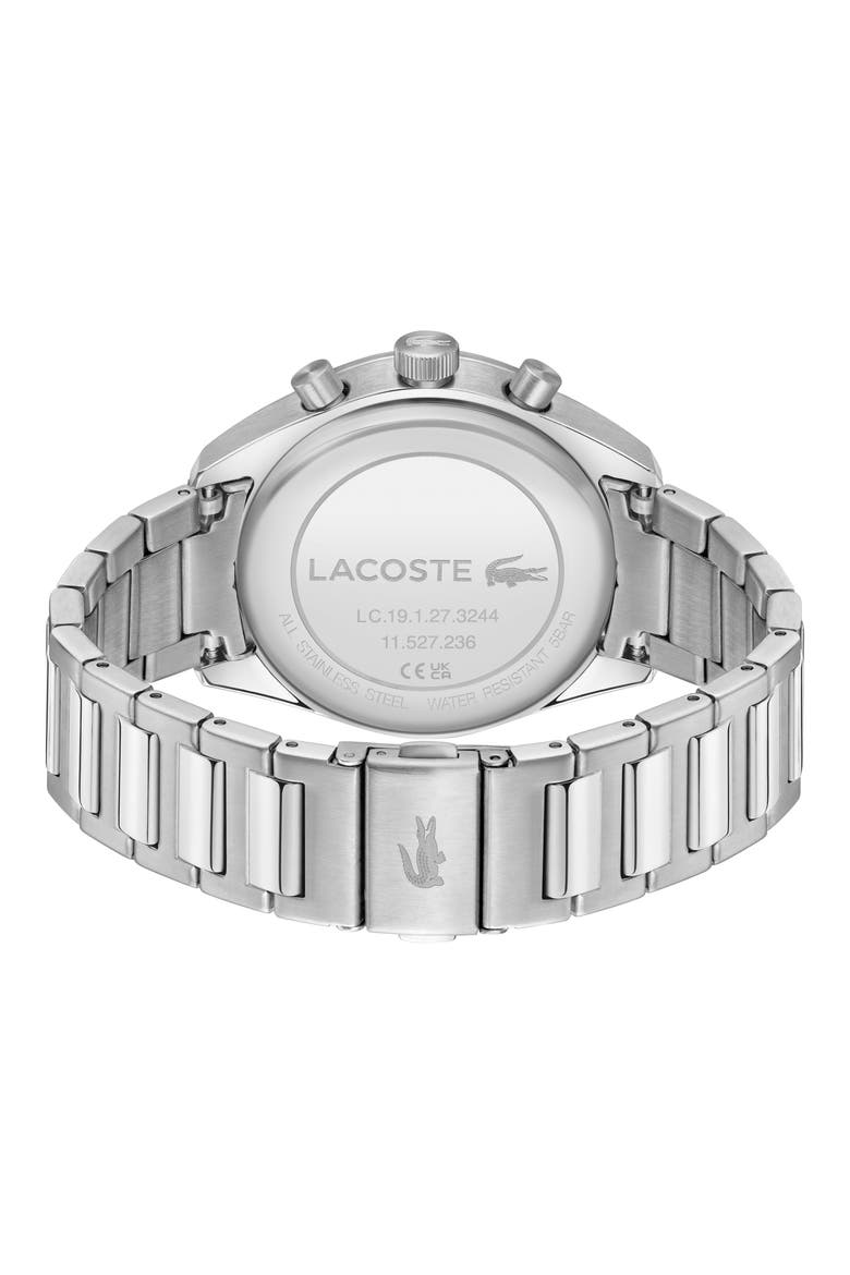 Boston Chronograph Bracelet Watch, 42mm, Alternate, color, GREEN