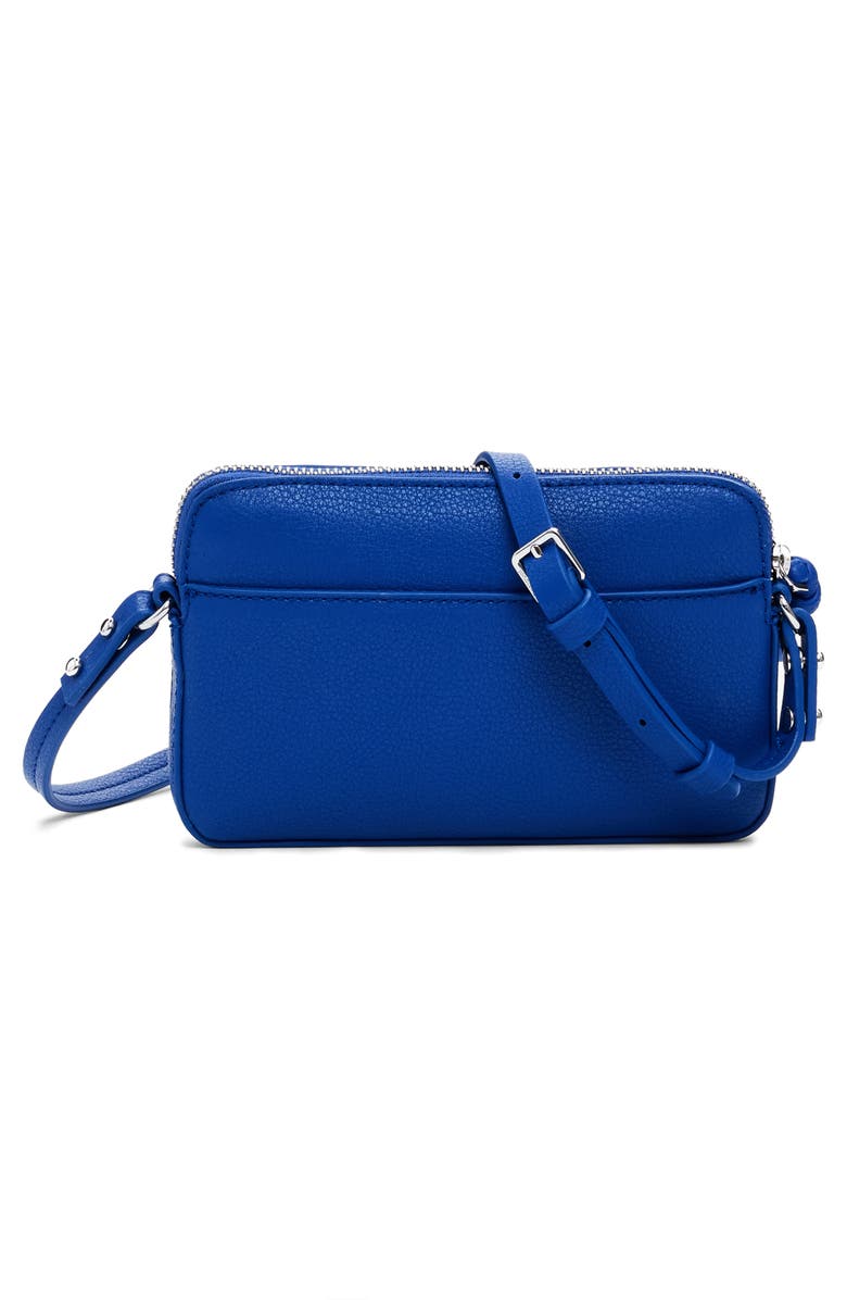 Desigual Faux Leather Crossbody Bag, Alternate, color, Royal Blue