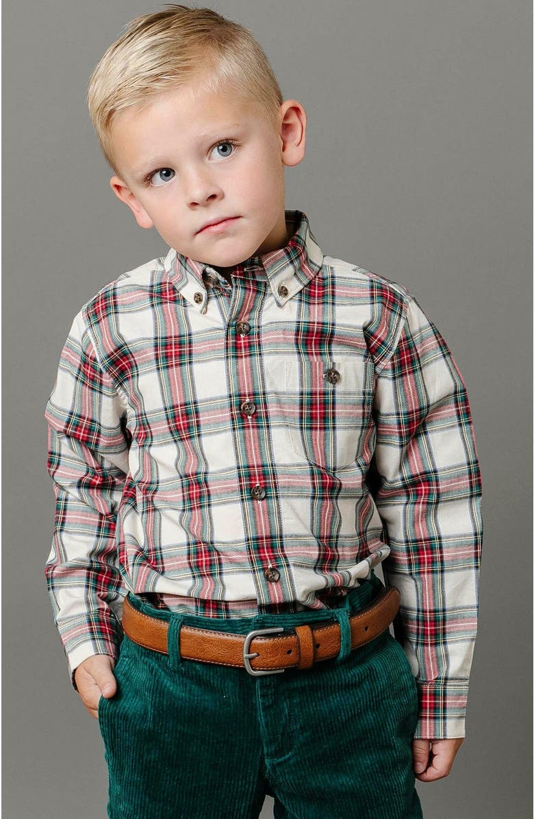 Hope & Henry Boys' Stretch Poplin Button Down Shirt, Kids, Alternate, color, 