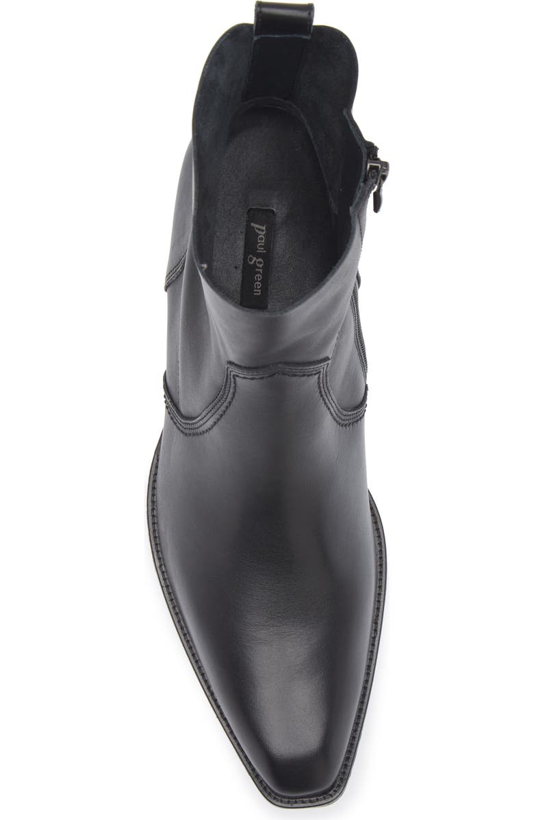 Paul Green Calista Boot, Alternate, color, Black Leather
