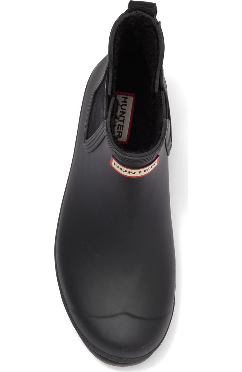 Hunter Original Insulated Waterproof Chelsea Boot, Alternate, color,