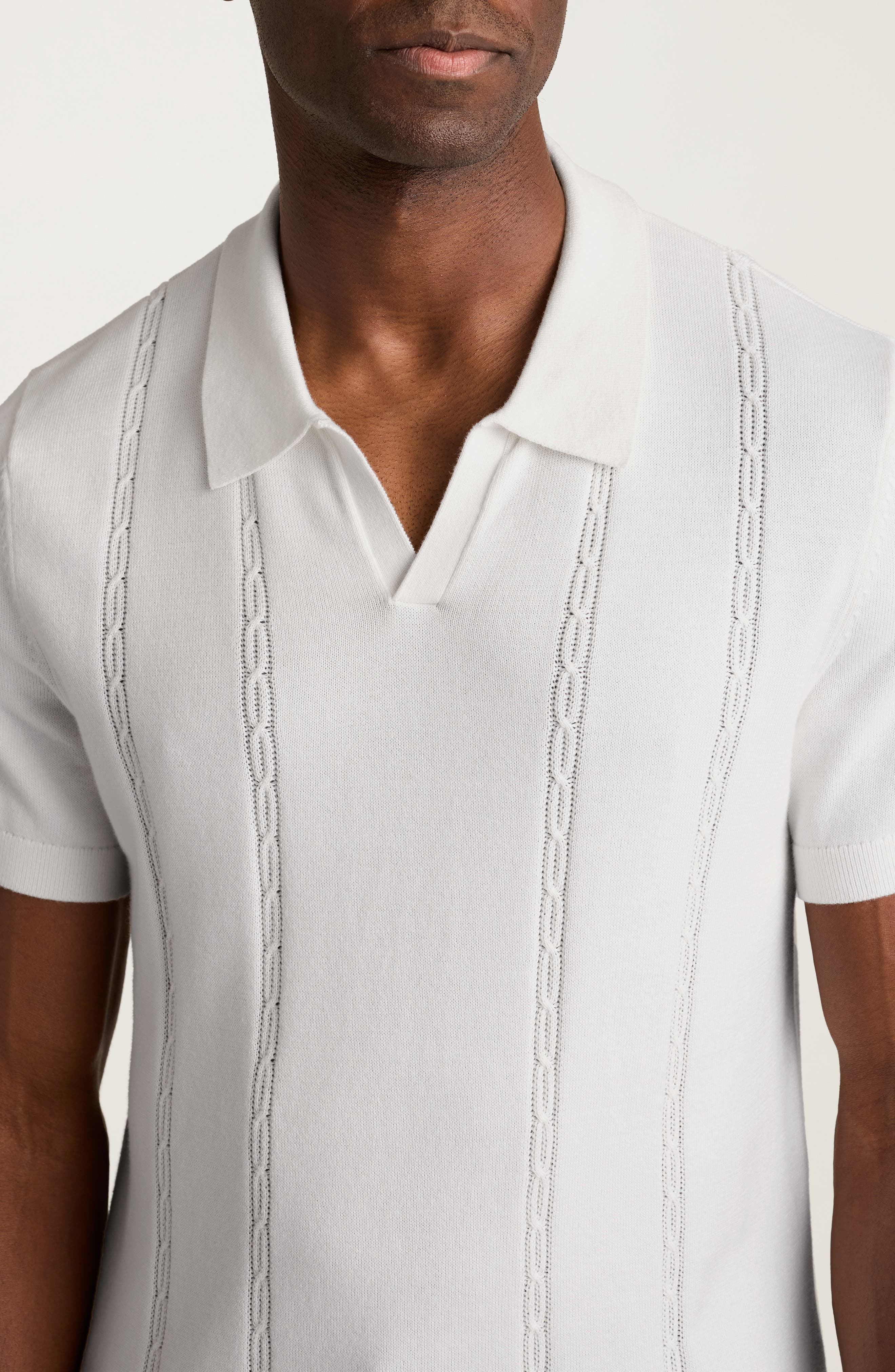 Hudson Cotton Polo Sweater - image 1