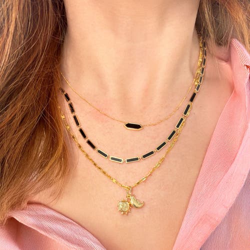 The Lovery Fine Jewelry Gold Sun And Moon Charm In Gold