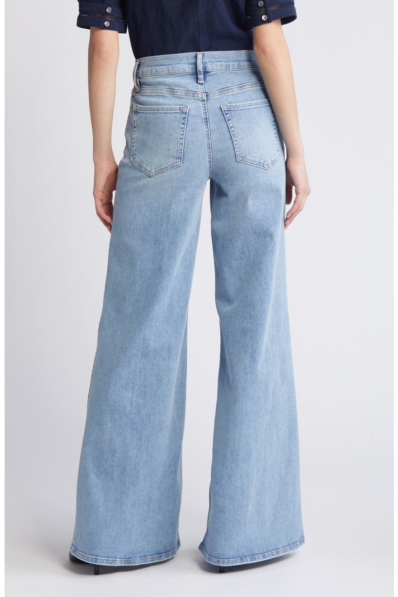 Le Palazzo High Waist Wide Leg Jeans, Alternate, color, COLORADO