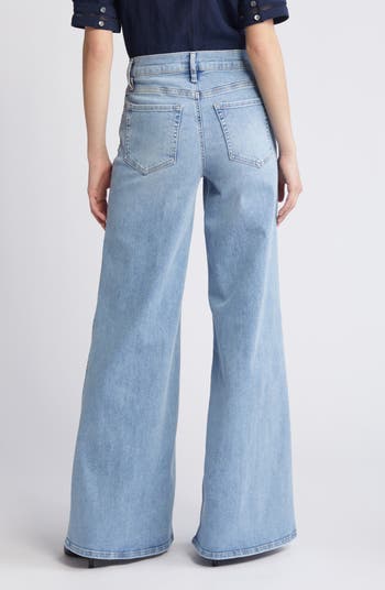 Le Palazzo High Waist Wide Leg Jeans