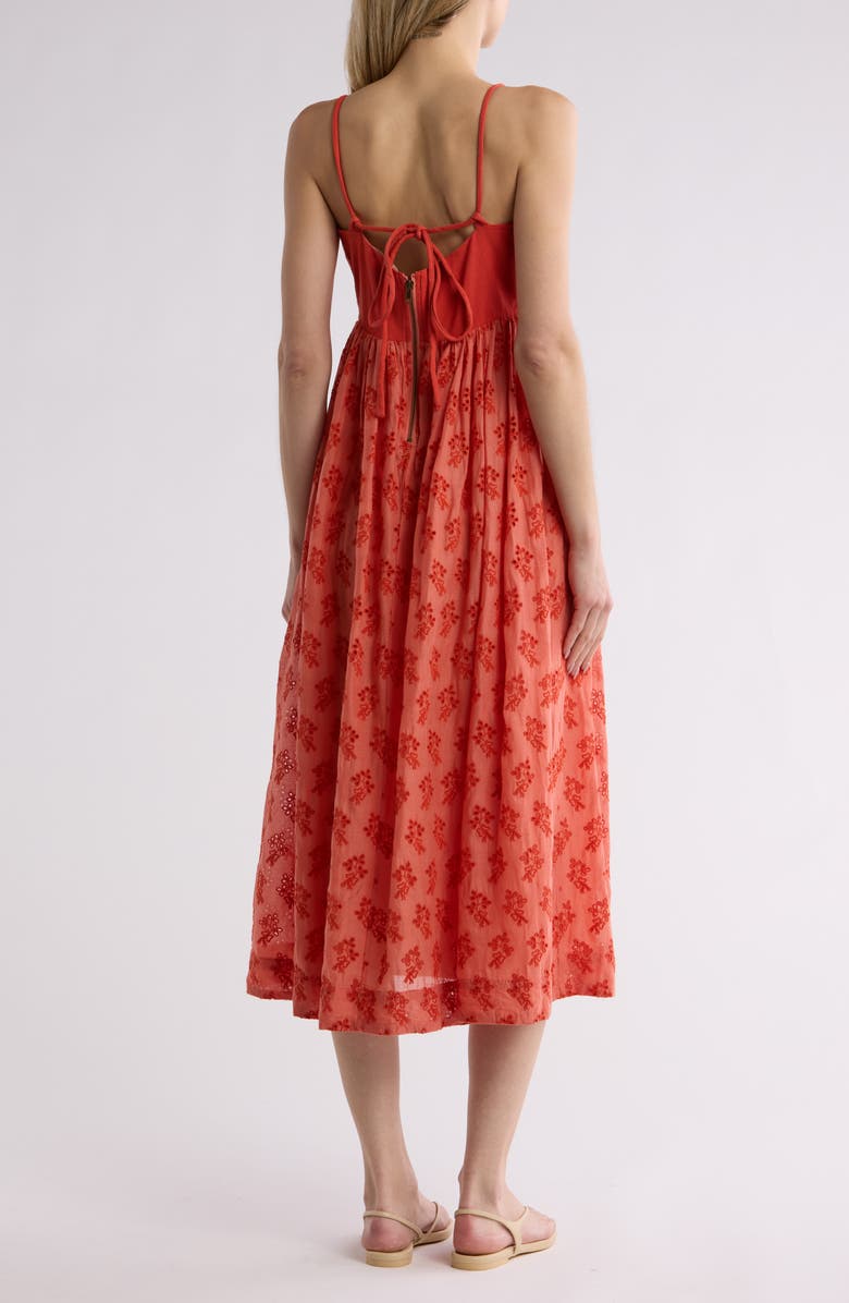 THE GREAT. The Camelia Dress, Alternate, color, Begonia