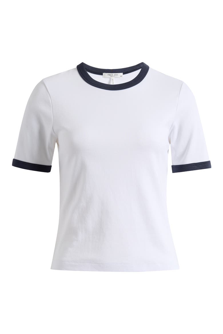 Mia Cotton Ringer T-Shirt, Alternate, color, WHITE MULTI