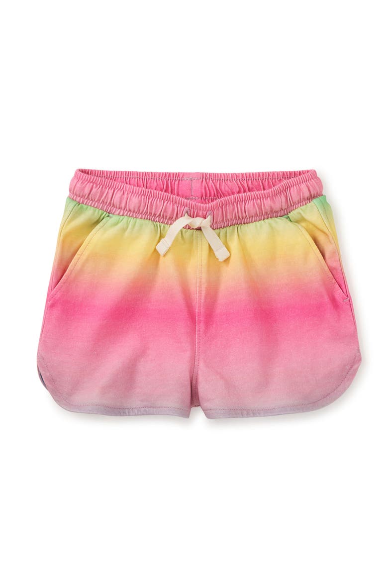 Tie Waist Shorts, Alternate, color, Rio de Janeiro Rainbow
