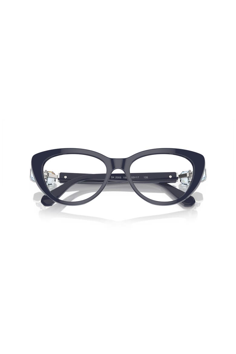 53mm Cat Eye optical glasses, Alternate, color, Blue