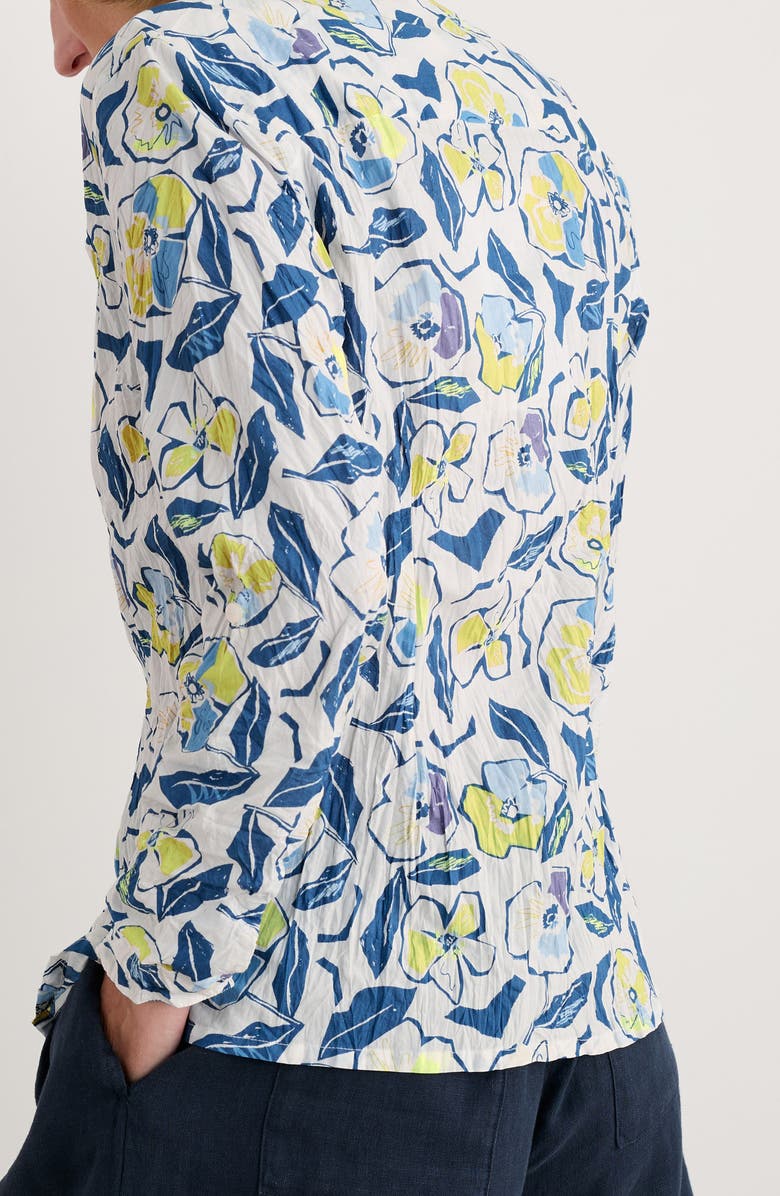 Seasalt Cornwall Larissa Floral Organic Cotton Button-Up Shirt, Alternate, color,