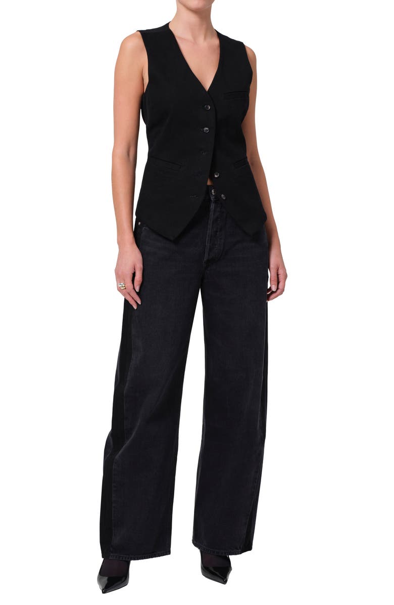 Citizens of Humanity Jasmin Denim Longline Vest, Alternate, color,