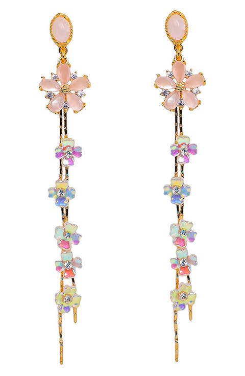 Flower Season Drop Earrings