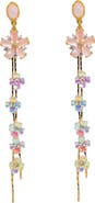 LA MENO Flower Season Drop Earrings