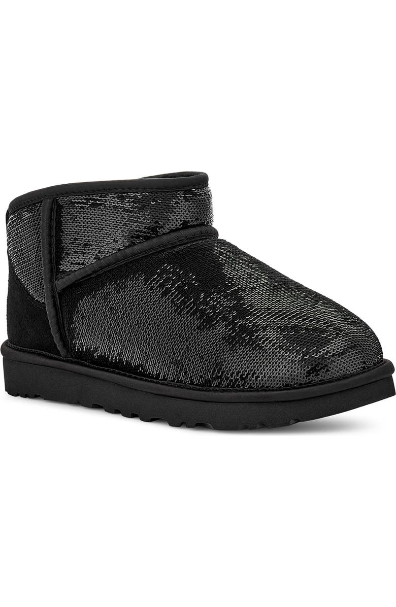 UGG<sup>®</sup> Classic Ultra Mini Mirror Ball Boot, Main, color,