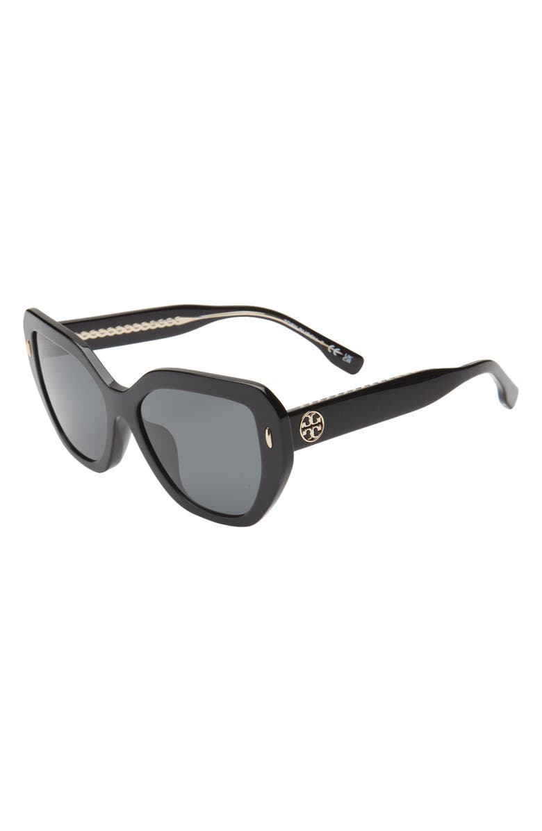 Tory Burch 55mm Cat Eye Sunglasses, Alternate, color, 