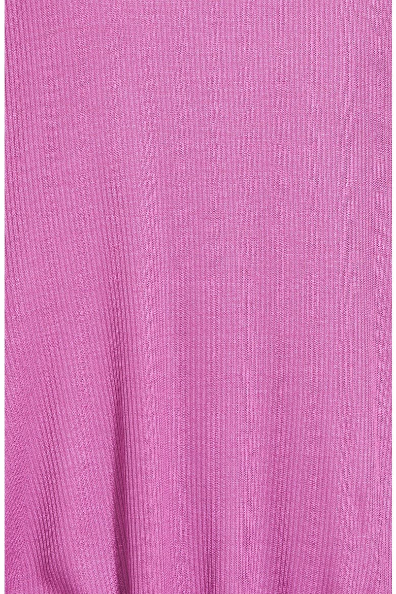 Mock Neck Racerback Tank, Alternate, color, MAGENTA