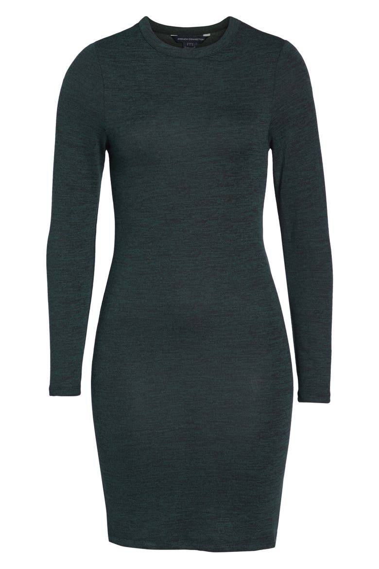 Body-Con Sweater Dress, Alternate, color, LODEN GREEN