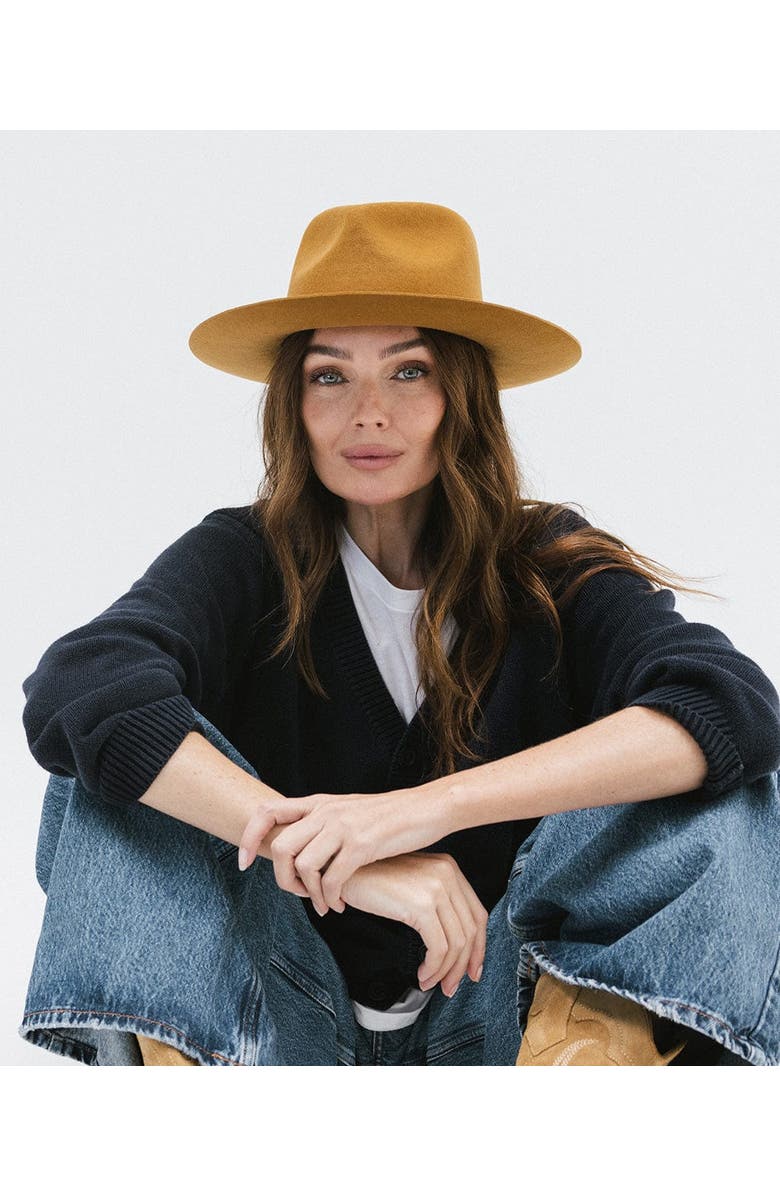 Gigi Pip Zephyr Rancher Hat, Alternate, color, Cinnamon