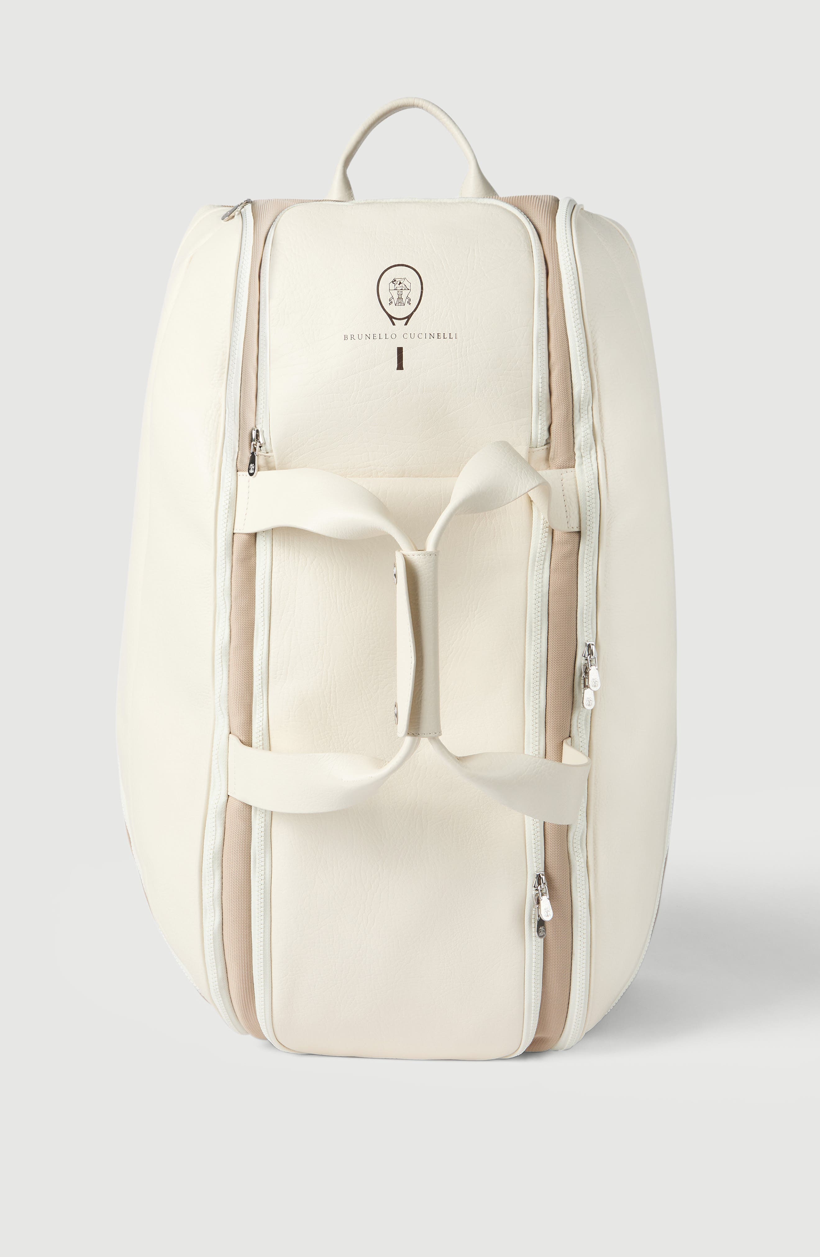 Brunello Cucinelli Tennis bag, Alternate, color, Chalk