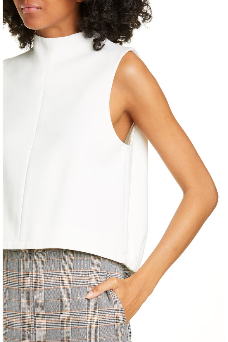 Funnel Neck Top, Alternate, color, IVORY