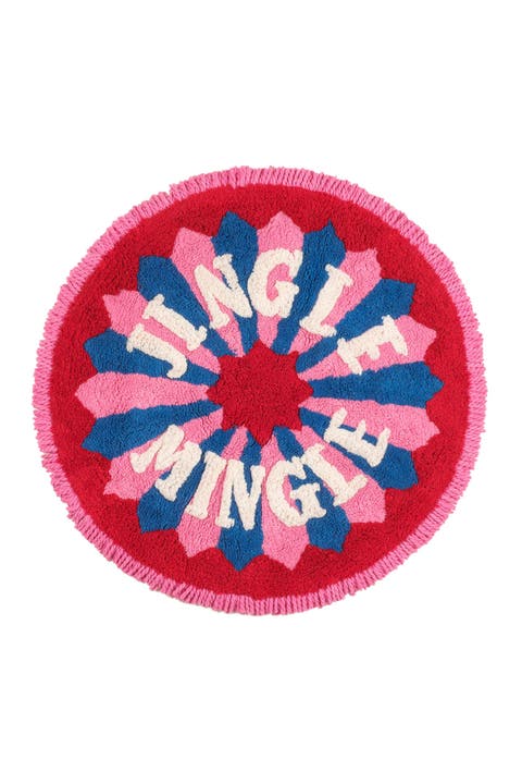 Punjab 100% Cotton Bath Mat 28 In Jingle