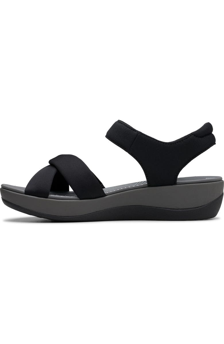 Clarks<sup>®</sup> Arla Daisy Sandal, Alternate, color, Black