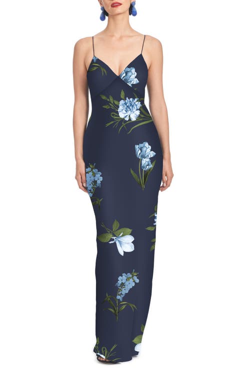 Alta Floral A-Line Gown