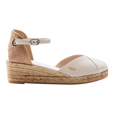 Pubol Canvas Espadrille Wedges