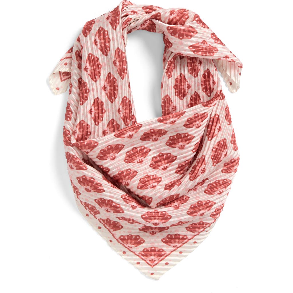 TREASURE & BOND TREASURE & BOND PLEATED SATIN SCARF