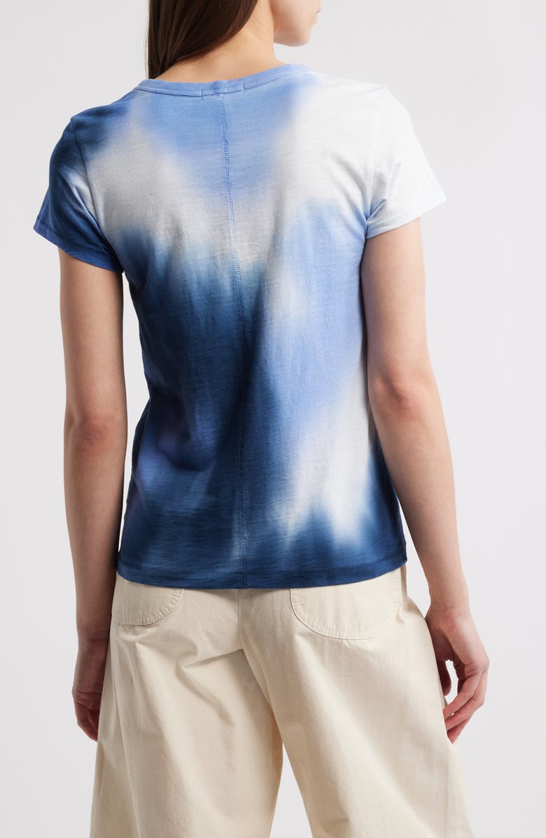rag & bone The Slub Tie Dye Cotton T-Shirt, Alternate, color, 