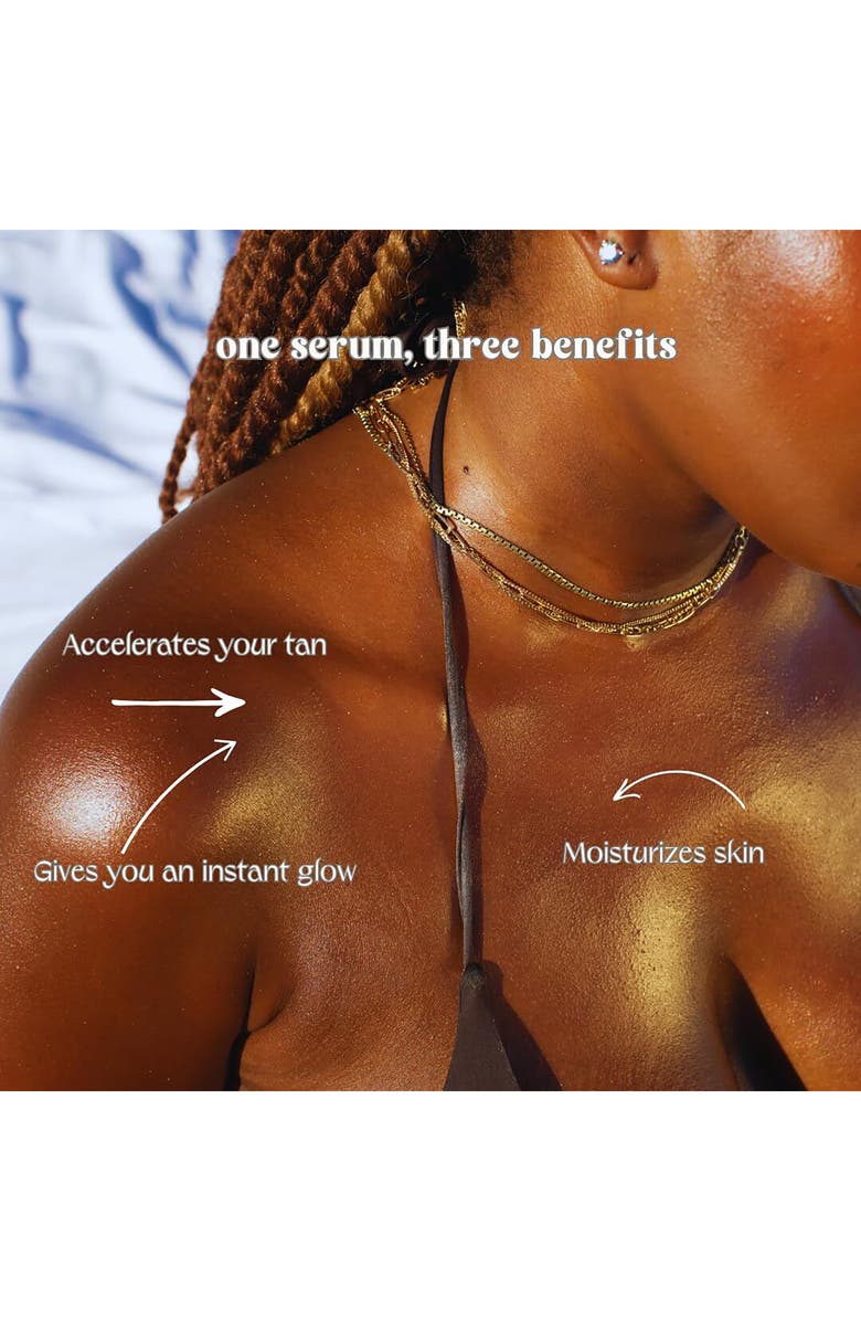 Blue Water Girls Private Island Glow Tan Accelerant Glow Serum, Alternate, color,