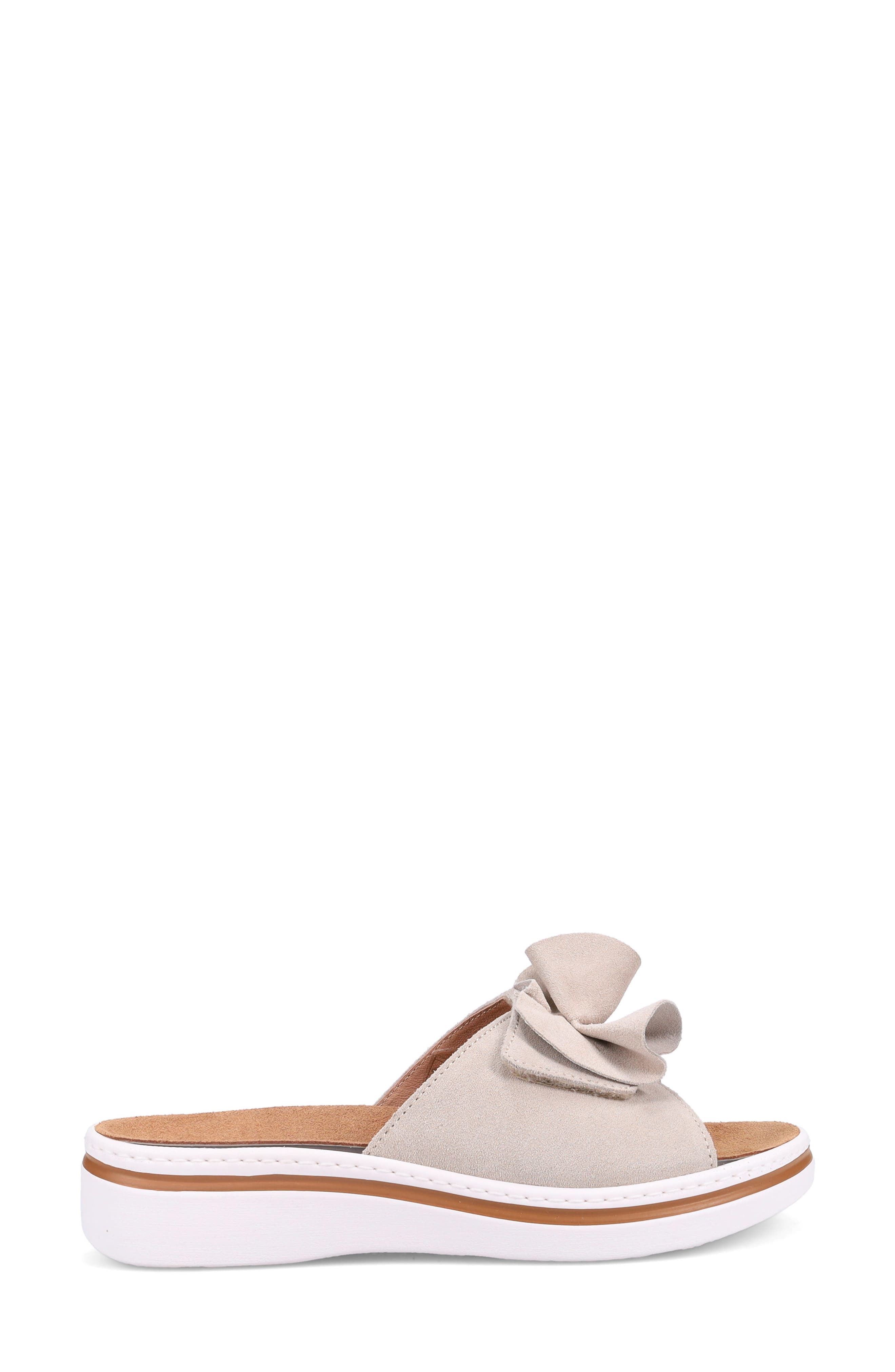 Ron White Frani Slide Sandal, Alternate, color, Dove