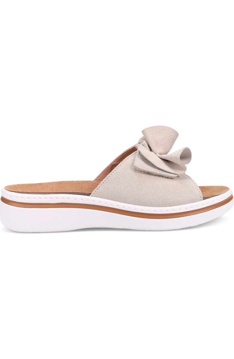 Ron White Frani Slide Sandal, Alternate, color, Dove