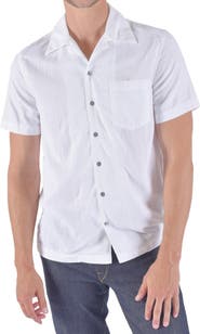 HIROSHI KATO The Wrench Solid Double Gauze Camp Shirt