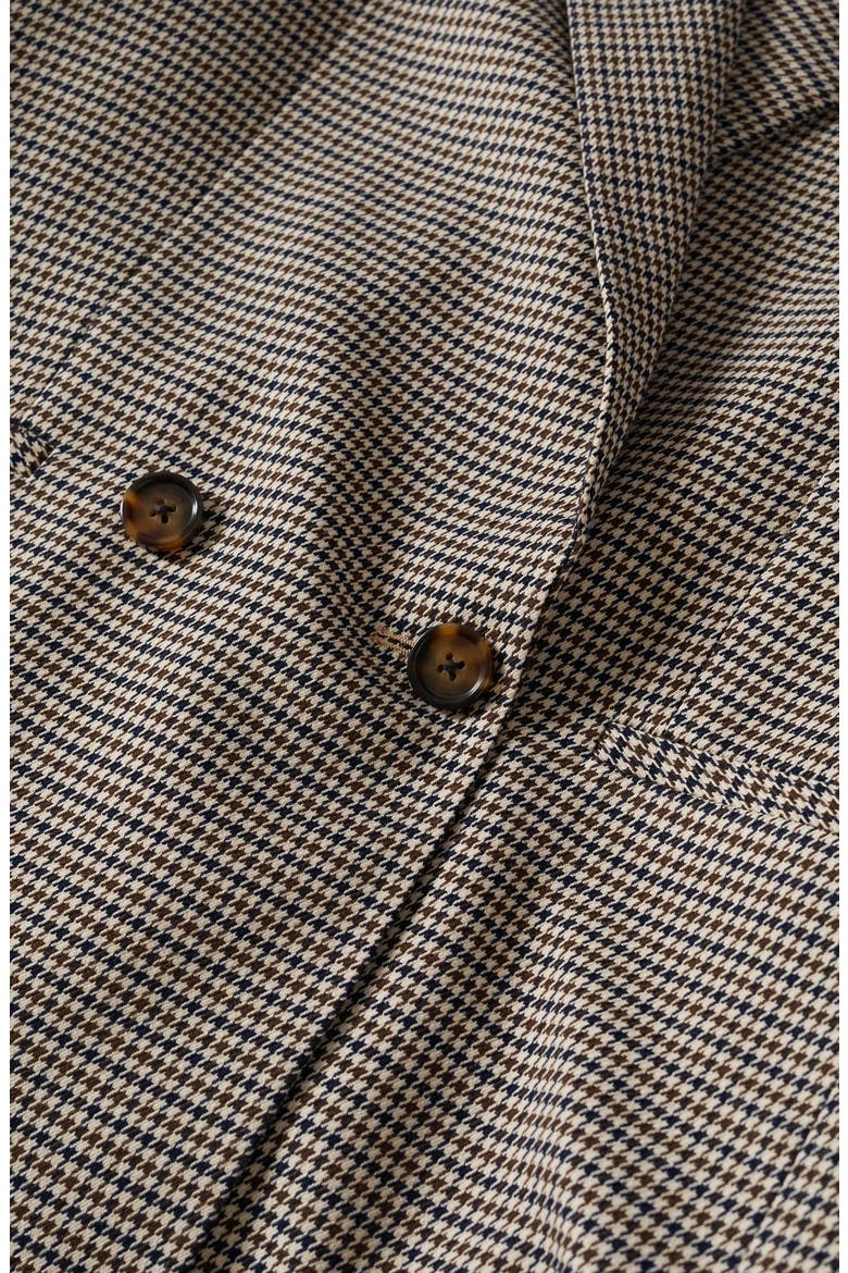 Check Blazer, Alternate, color, BROWN