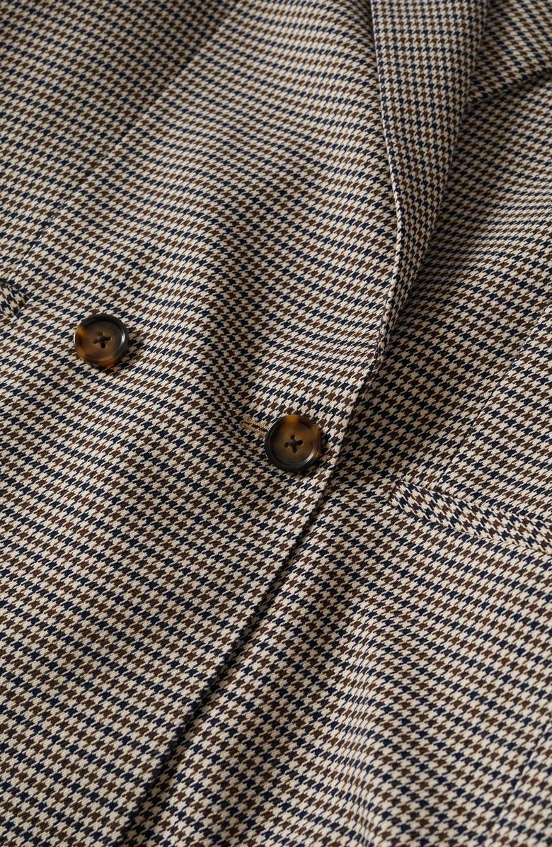 MANGO Check Blazer, Alternate, color,