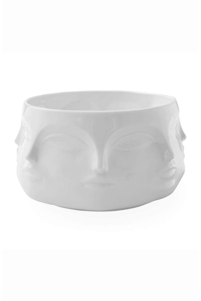 Dora Maar Salad Bowl, Main, color, White