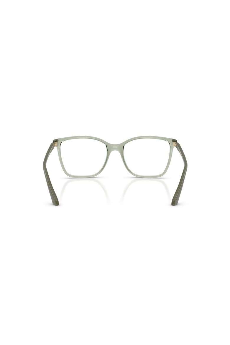 53mm Square optical glasses, Alternate, color, Green