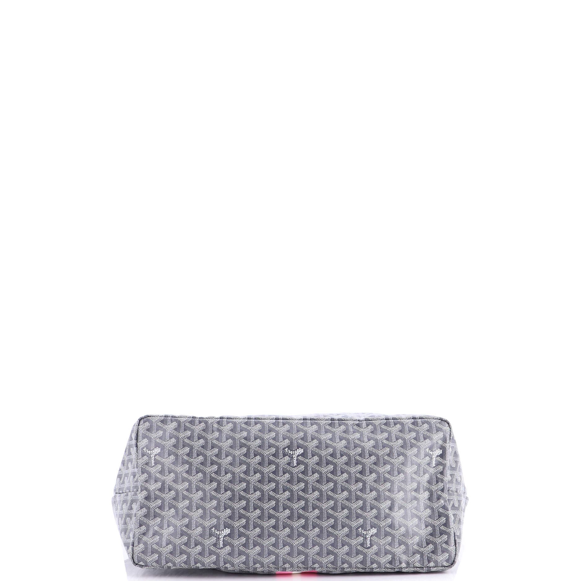 Pre-Owned Goyard Saint Louis Tote Printed Coated Canvas GM, Alternate, color, 