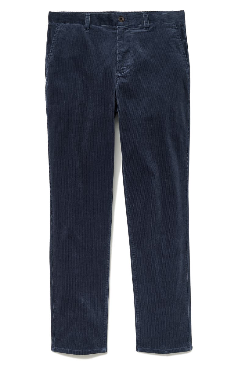 Bonobos Flat Front Cotton Stretch Corduroy Chinos, Alternate, color,