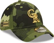 New Era Men's New Era Camo Colorado Rockies 2022 Armed Forces Day 39THIRTY Flex Hat