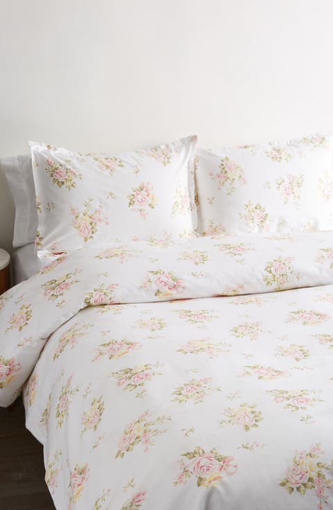Rose Bouquet 400 Thread Count Cotton Duvet Set