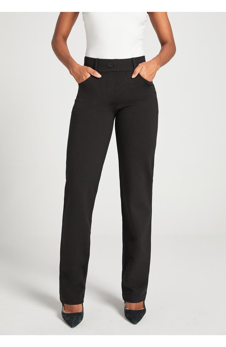 Betabrand 7-Pocket DPYP Dress Pant Yoga Pant Straight, Alternate, color,