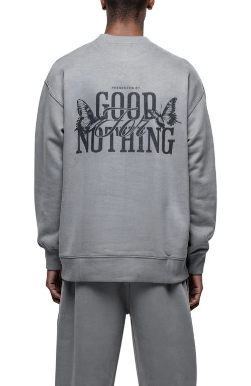 Good For Nothing Dakota Relaxed Sweatshirt In Gray