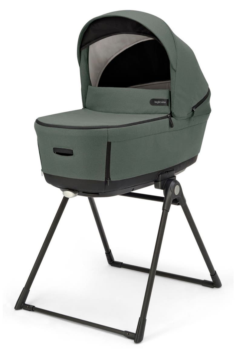 Aptica XT Stroller & Bassinet+Stand, Alternate, color, TAIGA GREEN